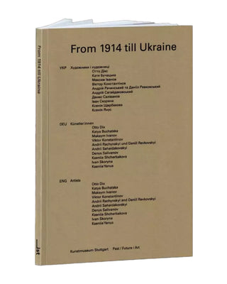 From 1914 till Ukraine. Каталог виставки в Художньому музеї Штутґарта. Картинка 1