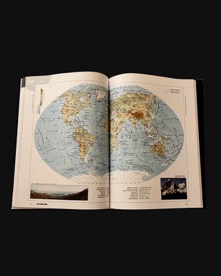 Geographical atlas of the world