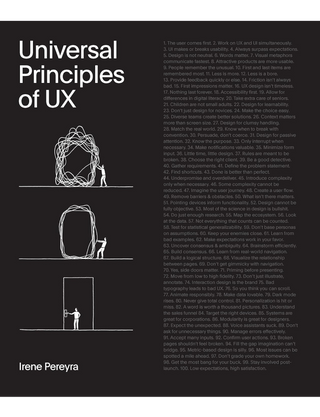 Universal Principles of UX. Ірене Перейра